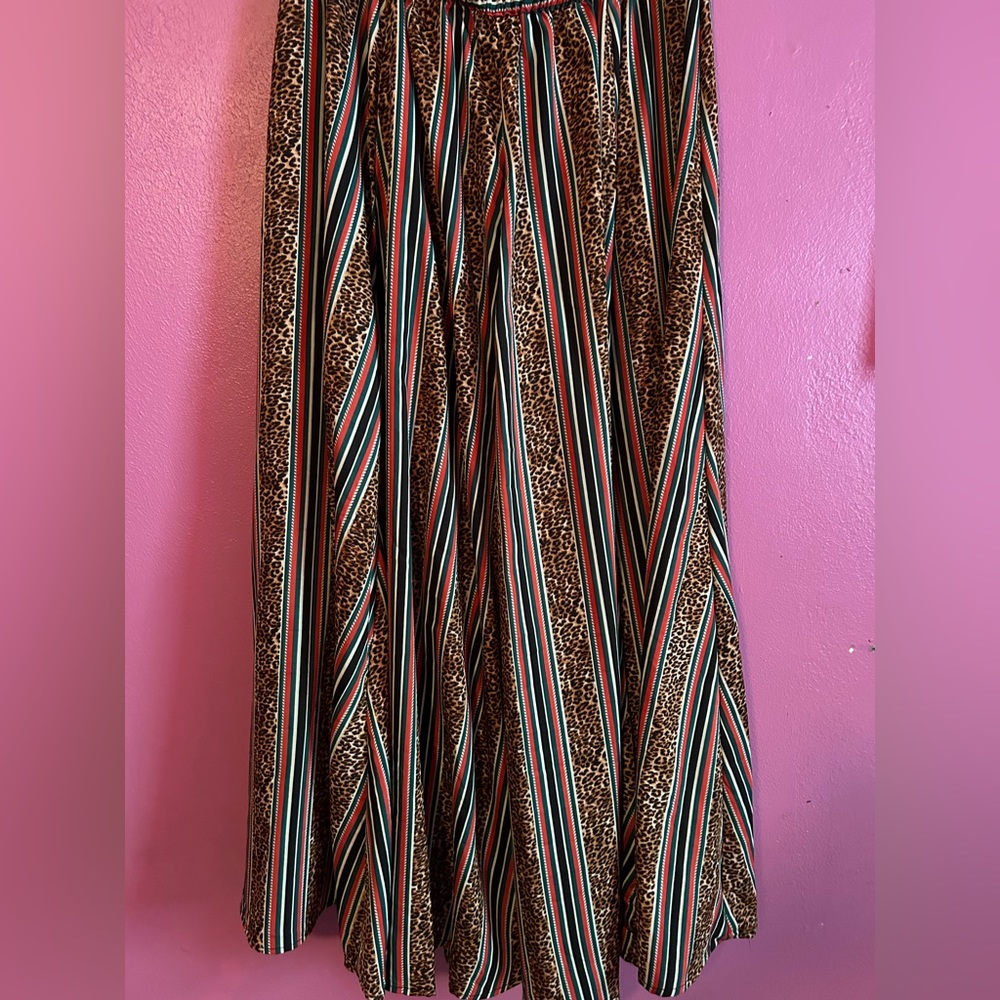 Print Maxi Skirt